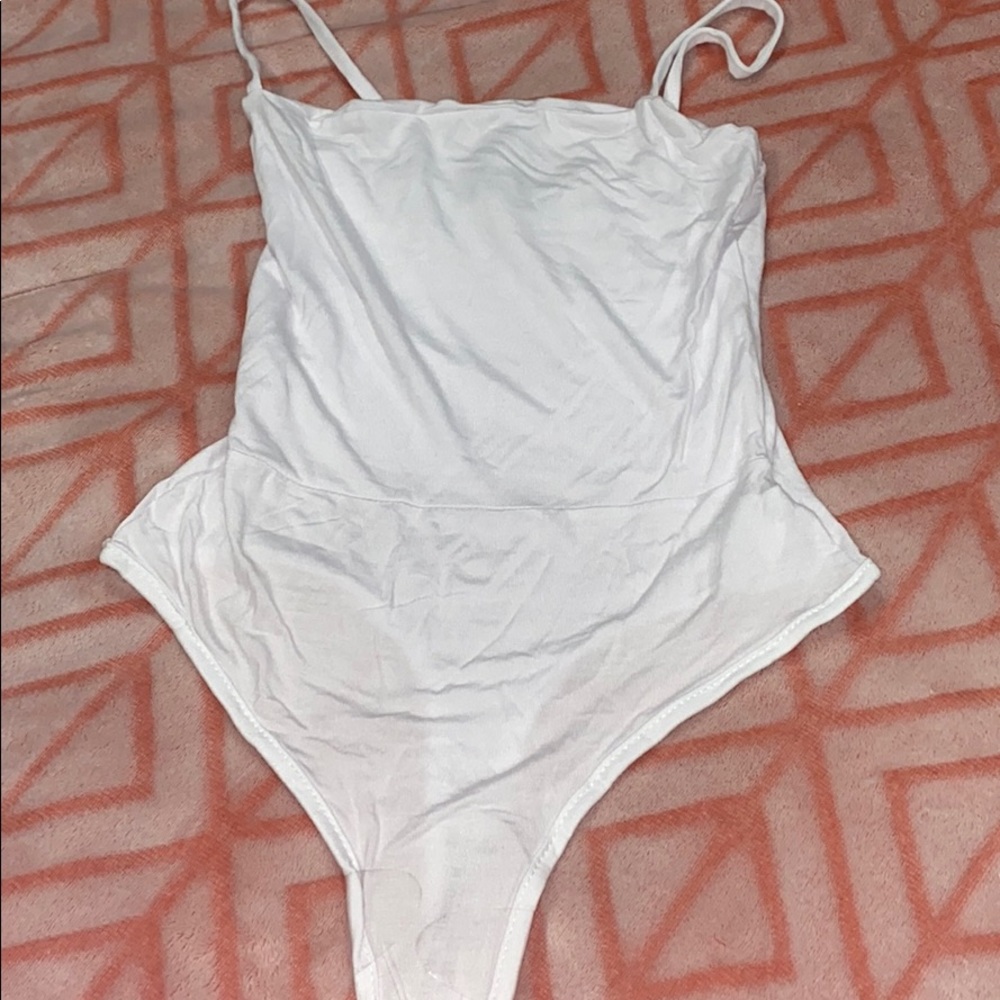 Pretty little thing white bodysuit